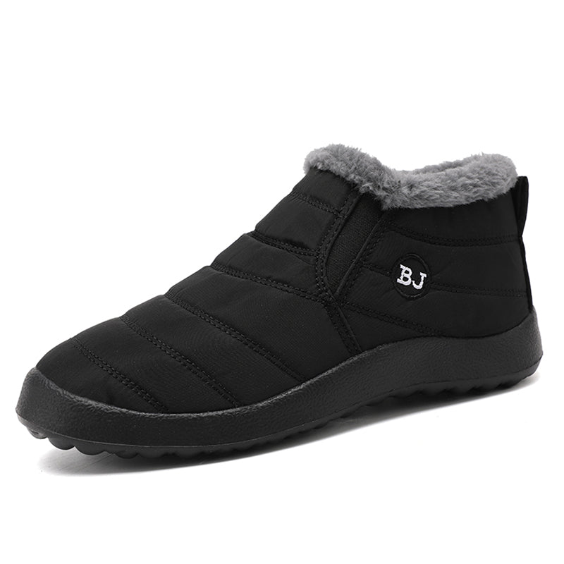 New Women Boots Waterproof Ankle Boots Casual Slip On Platform Fashion Snow Boots Winter Shoes For  4