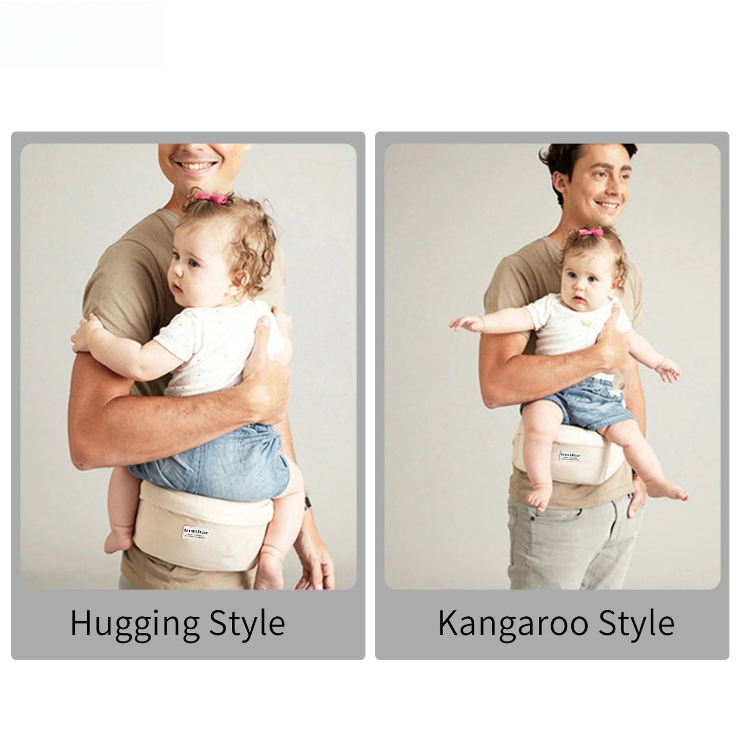 Adjustable Baby Waist Carrier Multifunctional Baby Sling Backpack Infant Hipseat Belt 1