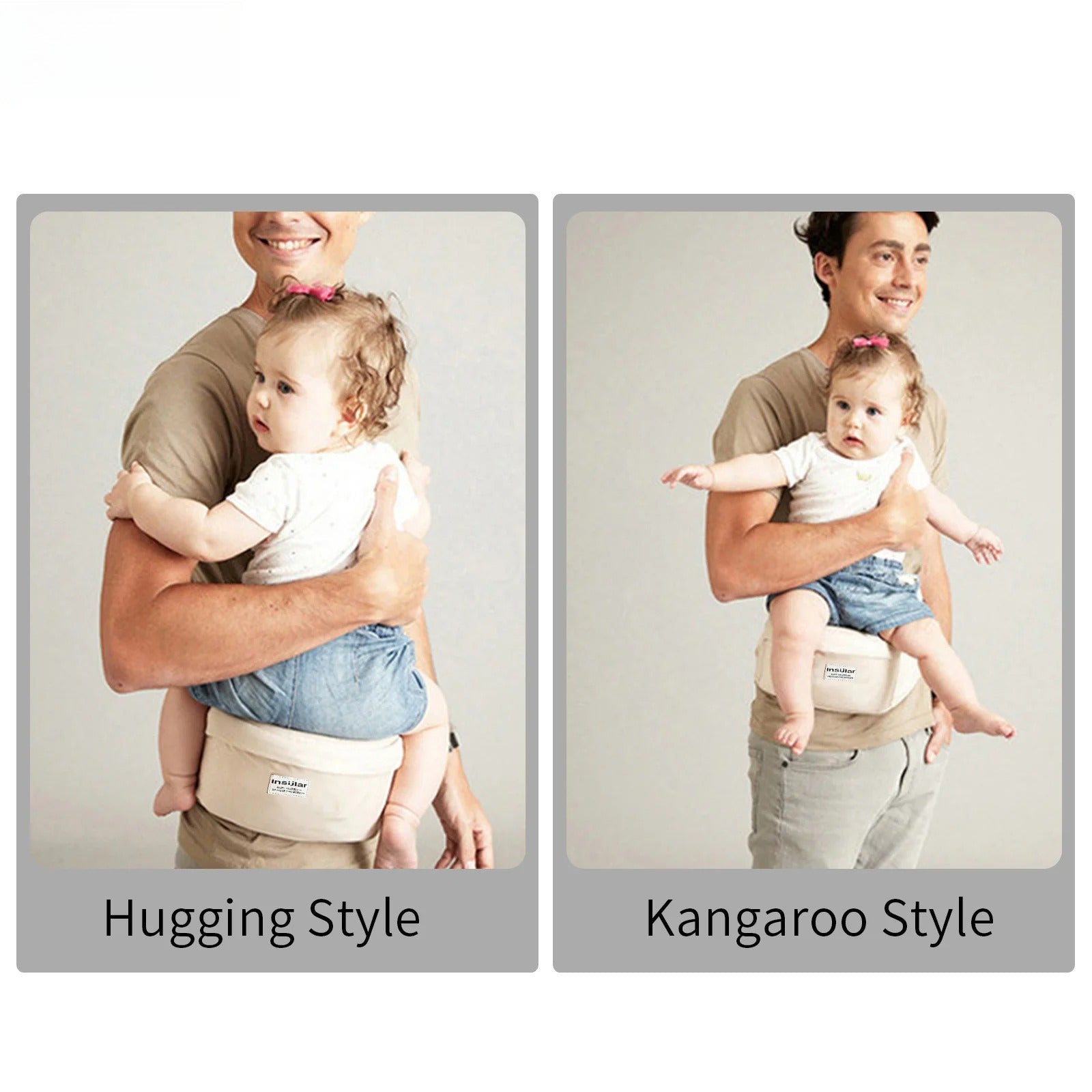 Adjustable Baby Waist Carrier Multifunctional Baby Sling Backpack Infant Hipseat Belt 1