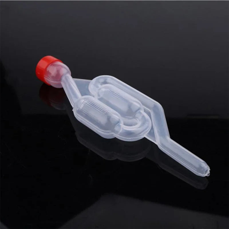 SShape Airlocks For Homebrew Carboys Stopper Fermenter Seal Valve Wine Making With Food Grade Gromm 1