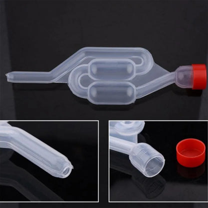 SShape Airlocks For Homebrew Carboys Stopper Fermenter Seal Valve Wine Making With Food Grade Gromm 2