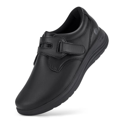 Extra Wide Womens Leather Shoes SlipOn Walking Shoes For Diabetic Feet With Arch Support And Comfor 6