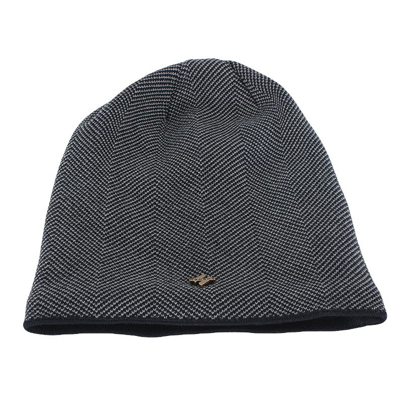 Unisex Winter Warm Beanie Hat For Men Cotton Wool Skullies Fashion Knitted Hat Solid Outdoor Gorro  5