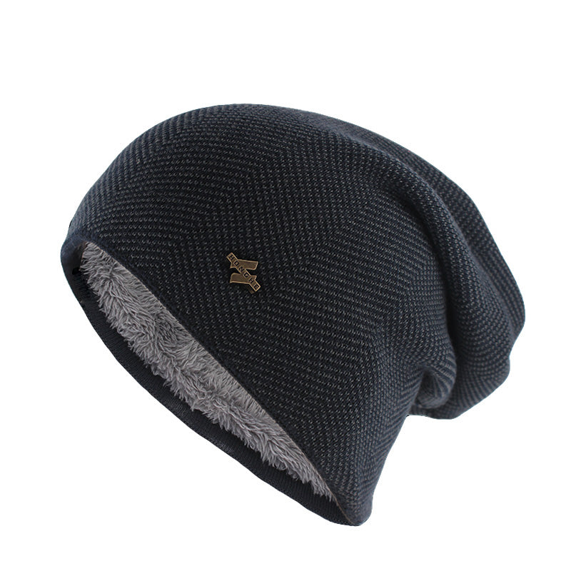 Unisex Winter Warm Beanie Hat For Men Cotton Wool Skullies Fashion Knitted Hat Solid Outdoor Gorro  1