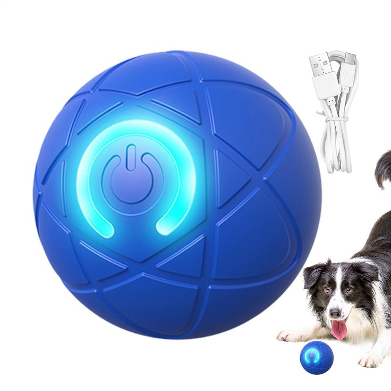 Automatic Rolling Ball Toys For Puppy, Active Vibrating Rolling Ball, USB Rechargeable Interactive Dog Toy For Dogs