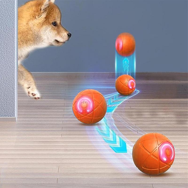 Automatic Rolling Ball Toys For Puppy, Active Vibrating Rolling Ball, USB Rechargeable Interactive Dog Toy For Dogs