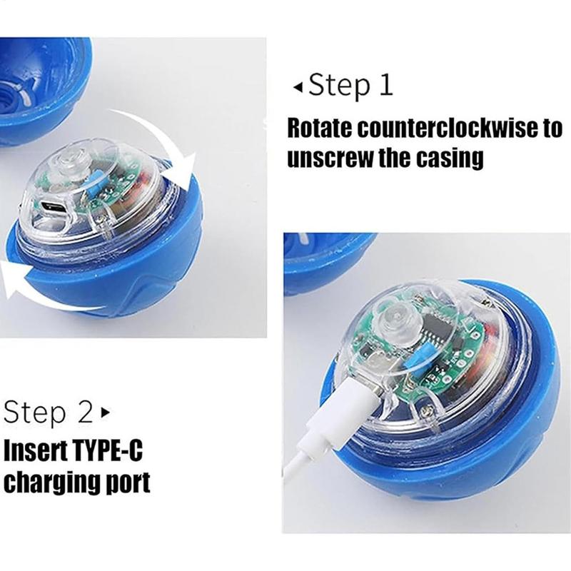 Automatic Rolling Ball Toys For Puppy, Active Vibrating Rolling Ball, USB Rechargeable Interactive Dog Toy For Dogs