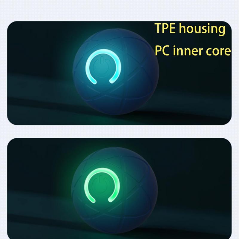 Automatic Rolling Ball Toys For Puppy, Active Vibrating Rolling Ball, USB Rechargeable Interactive Dog Toy For Dogs