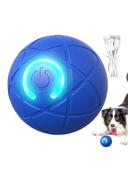 Automatic Rolling Ball Toys For Puppy, Active Vibrating Rolling Ball, USB Rechargeable Interactive Dog Toy For Dogs