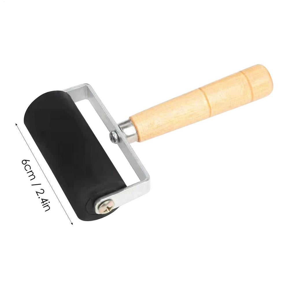 Small Rubber Roll Paint Brush For Printmaking And Craft Art Tools 4
