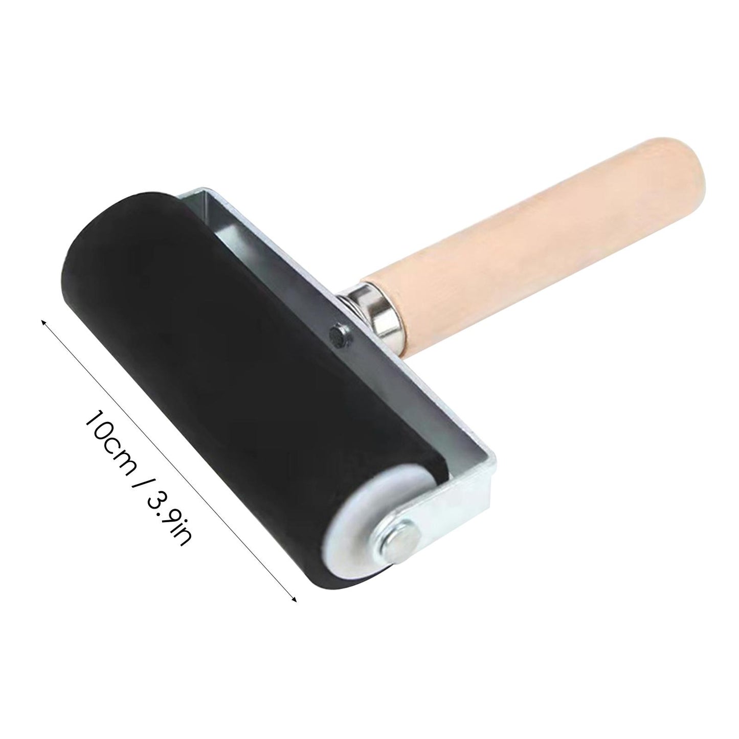 Small Rubber Roll Paint Brush For Printmaking And Craft Art Tools 6