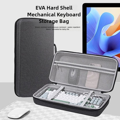 Portable EVA Hard Case Antifall Mechanical Keyboard Case Thickened Storage Bag 3