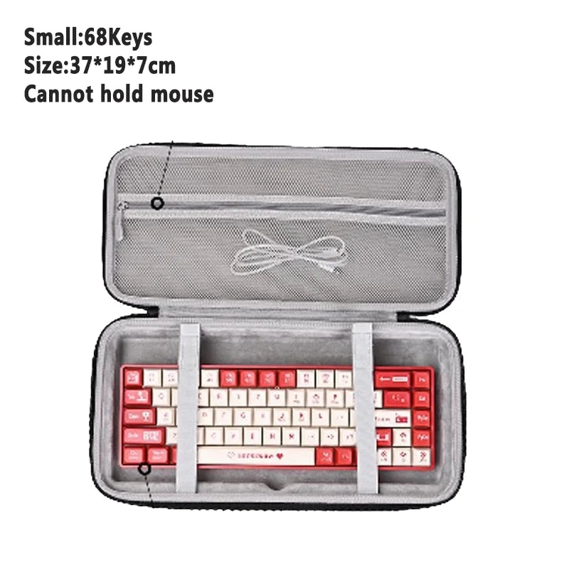 Portable EVA Hard Case Antifall Mechanical Keyboard Case Thickened Storage Bag 2