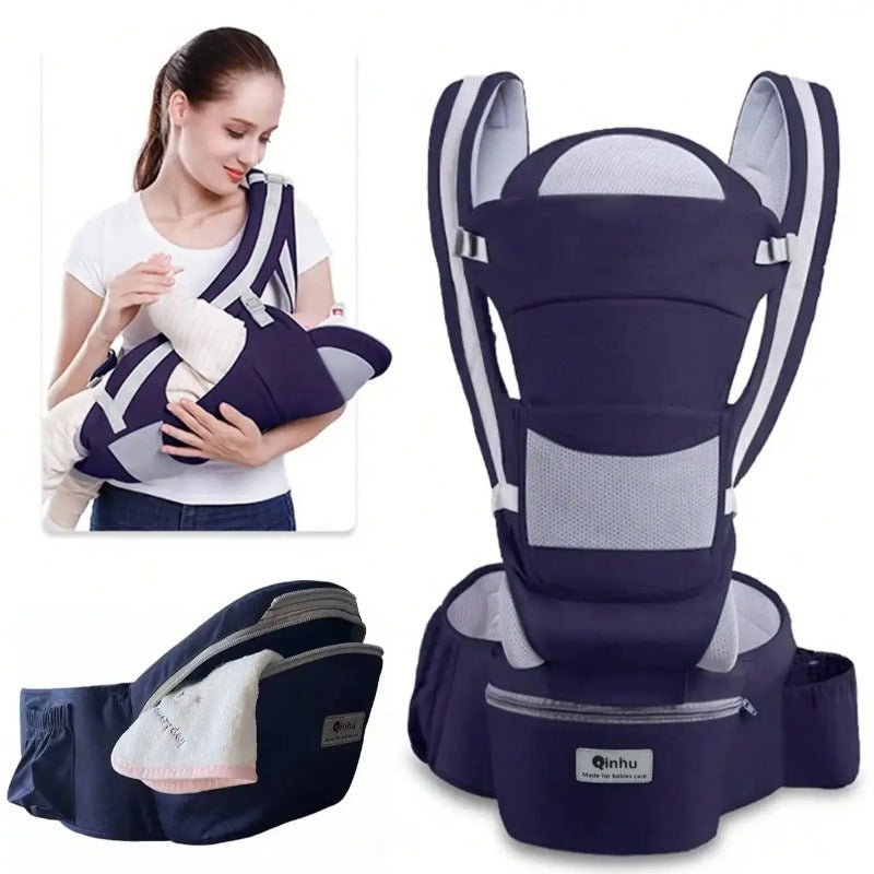 High-Quality Sling, Adjustable Hipseat, Multifunctional Baby Carrier for Toddlers, Portable Infant Wrap Shoulder