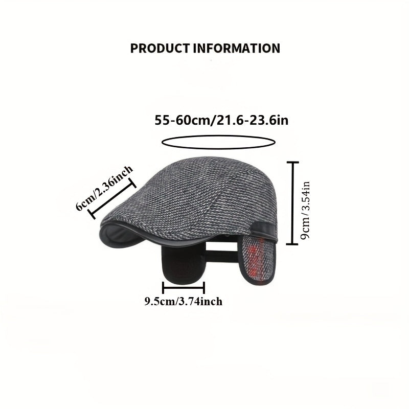 Warm Winter Hat For Men And Women With Ear Flaps Adjustable Snap Closure For Outdoor Adventures 4