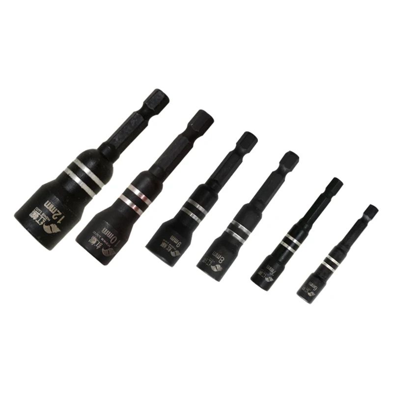 Ultimate DrilltoSocket Adapter Set  Magnetic Hex Socket Wrench Extension Kit 5