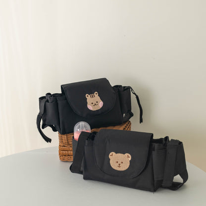 Portable Baby Stroller Organizer For Carriages Newborn Trolley Travel Bag With Cup Holder 4