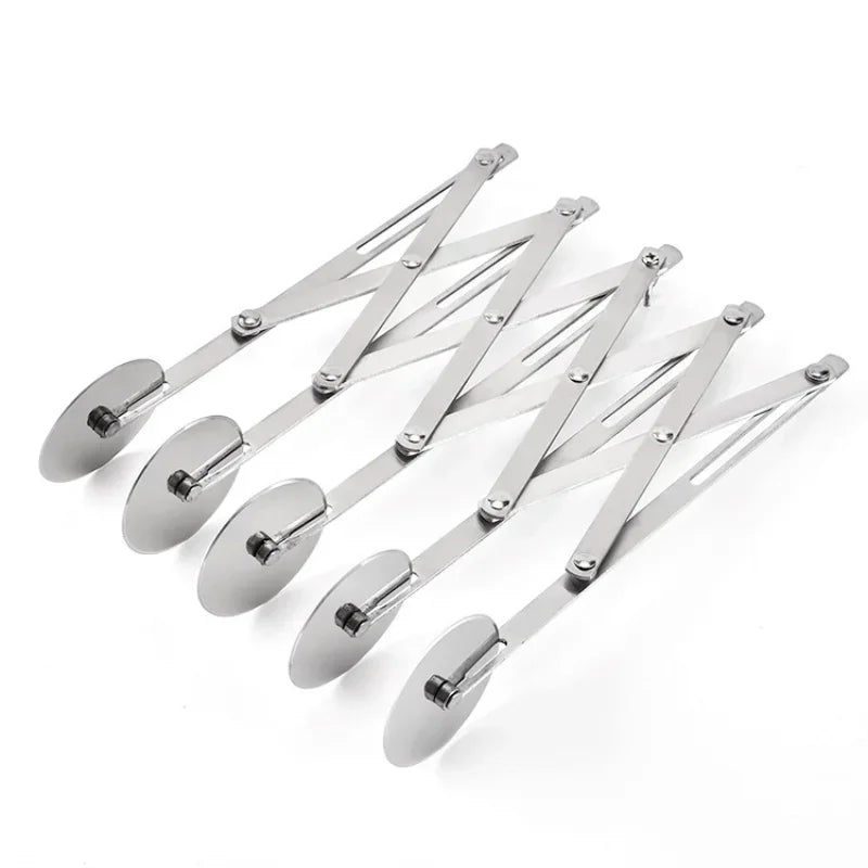 Wheel Cutter Dough Divider Knife, Flexible Roller Blade Pastry Peeler, Stainless Steel Baking Tools