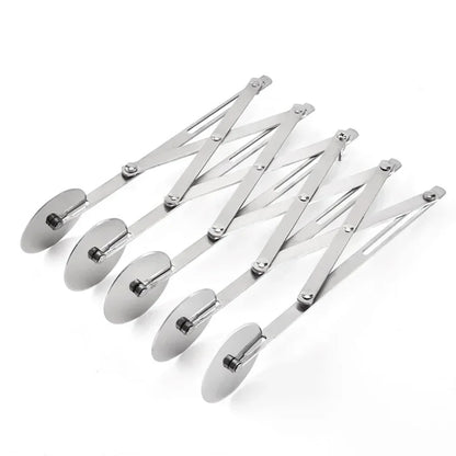 Wheel Cutter Dough Divider Knife, Flexible Roller Blade Pastry Peeler, Stainless Steel Baking Tools