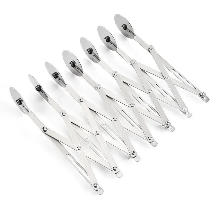 Wheel Cutter Dough Divider Knife, Flexible Roller Blade Pastry Peeler, Stainless Steel Baking Tools