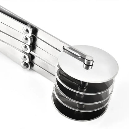 Wheel Cutter Dough Divider Knife, Flexible Roller Blade Pastry Peeler, Stainless Steel Baking Tools