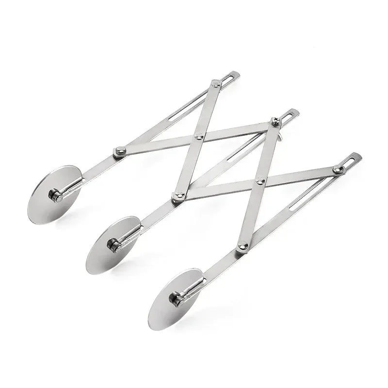 Wheel Cutter Dough Divider Knife, Flexible Roller Blade Pastry Peeler, Stainless Steel Baking Tools