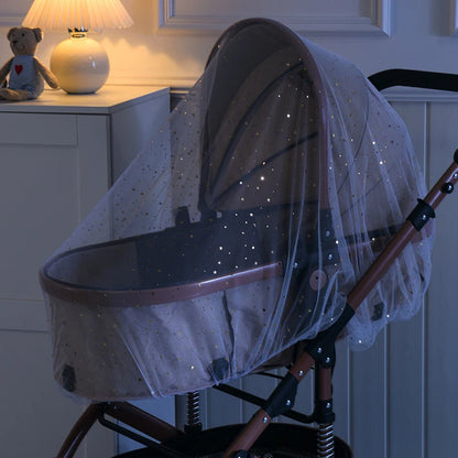 Universal Baby Cart Sunshade, Pram Net, Mosquito Net Protection Cover for Stroller Buggy