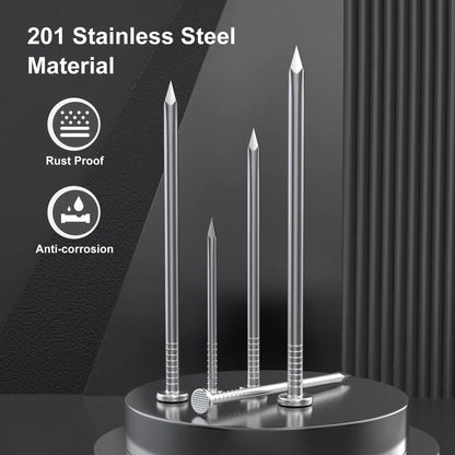 Premium Steel RoundHead Tacks For Jewelry Box Hinges  280Piece Set 1