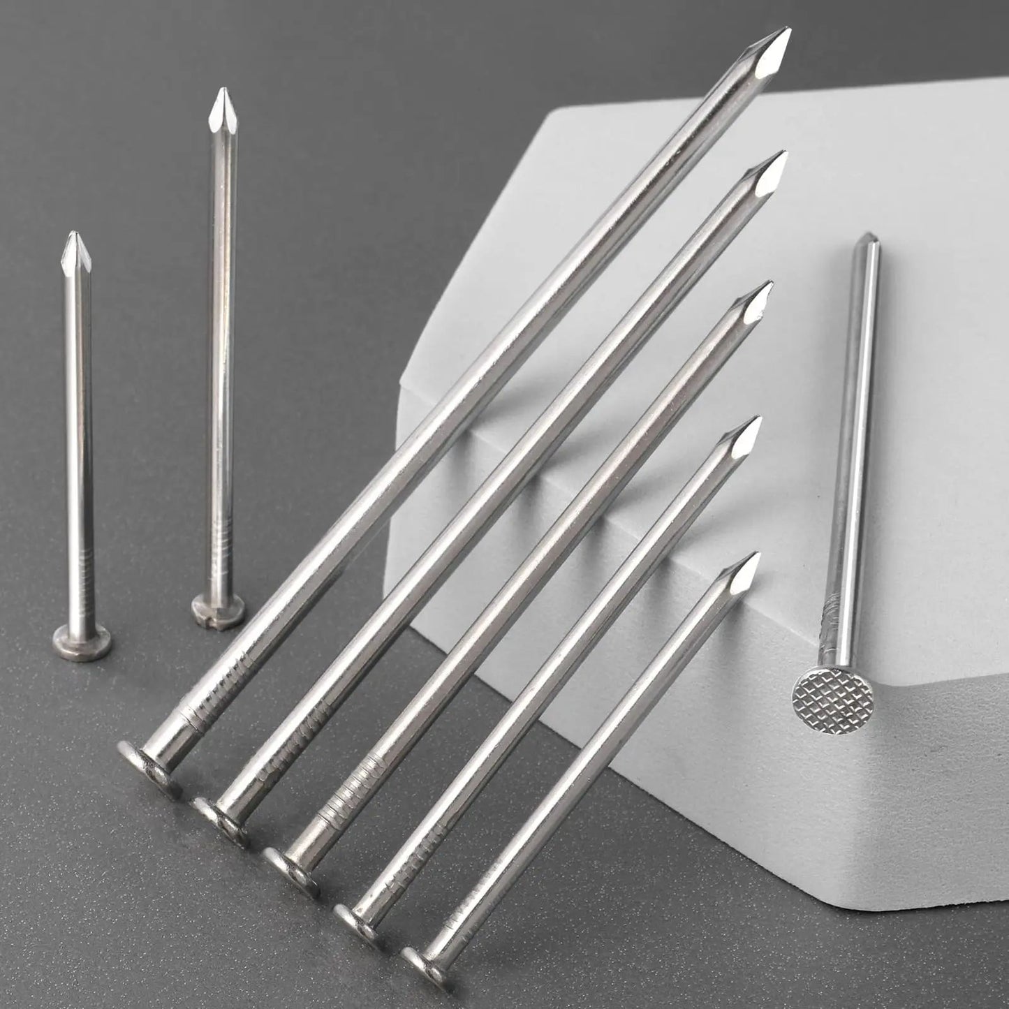 Premium Steel RoundHead Tacks For Jewelry Box Hinges  280Piece Set 3