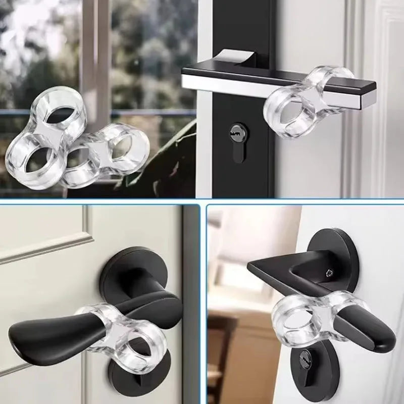 Silicone Door Stops, Doorknob Bumper Crash Pads, Wall Protection Handle Buffer Furniture Protector