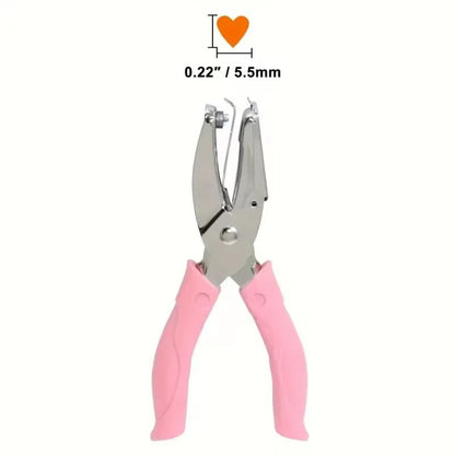 CuteCraft SingleHole Paper Puncher  Star Heart  Circle DIY Shape Cutter 7