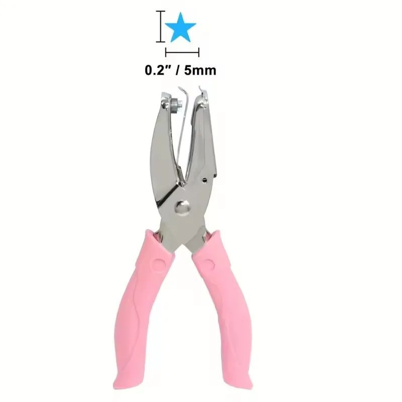 CuteCraft SingleHole Paper Puncher  Star Heart  Circle DIY Shape Cutter 8