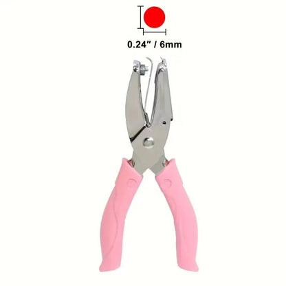 CuteCraft SingleHole Paper Puncher  Star Heart  Circle DIY Shape Cutter 9