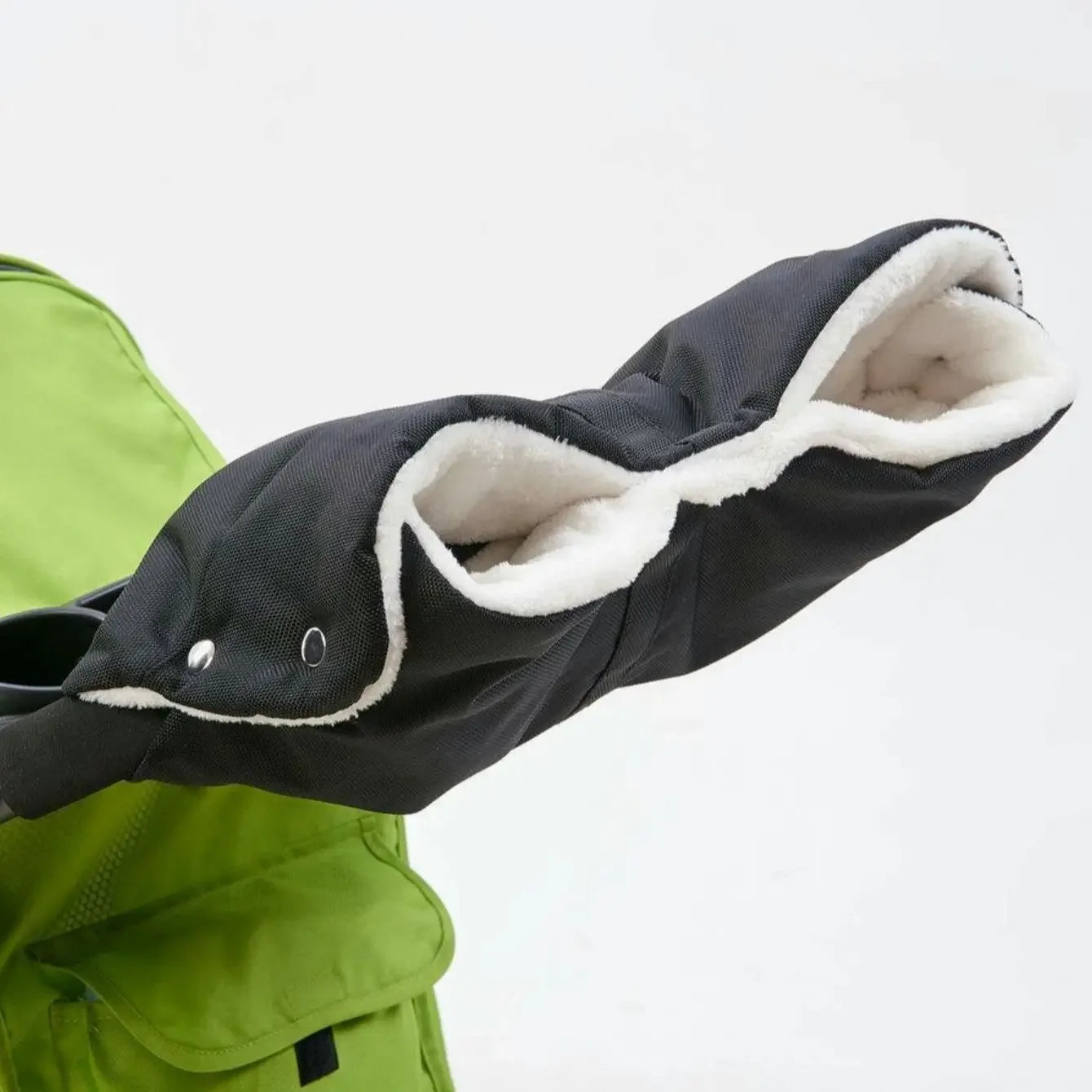 Thick Pram Hand Muff Warm Baby Stroller Gloves Baby Carriage Pushchair Gloves Fleece Hand Cover 3