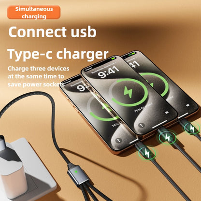 USB HUB Splitter Cable For Charging Data Transfer TypeC To USB Adapter With USB Flash OTG Support 4