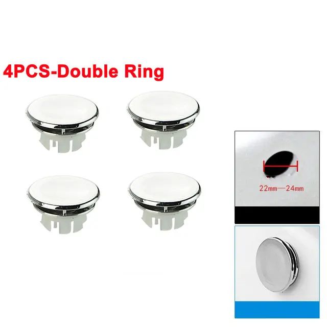 Premium Overflow Drain Cover Set For Sinks  Bathtubs  Circular Decorative Basin Caps 9