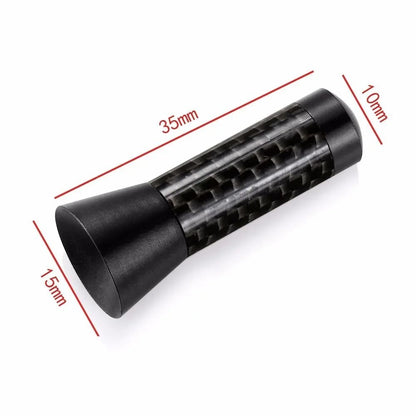 Carbon Fiber Short Car Antenna With Metal Base For Enhanced Signal And Stylish Roof Upgrade 5