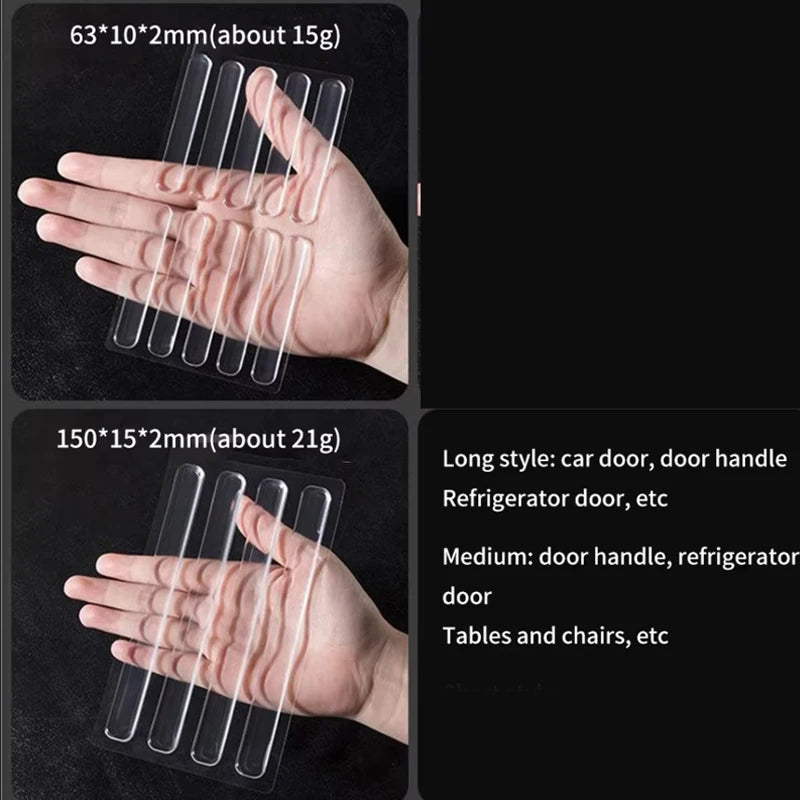 Self Adhesive Buffer Bumper, Mute Protection Pad, Anti-collision Silicone Door Stopper for Cabinets, Drawers, Toilets