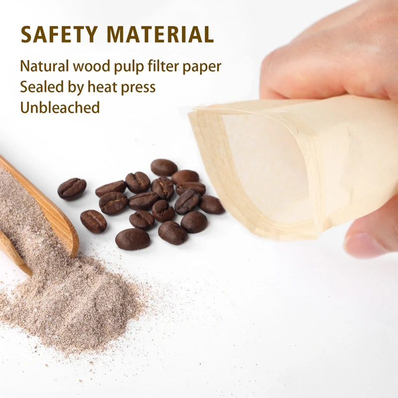 Tea Bags With Drawstring Filter For Coffee Herbal Tea And Powdered Medicine Biodegradable Paper Bag 2