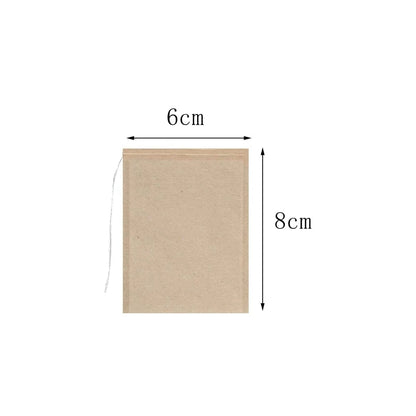Tea Bags With Drawstring Filter For Coffee Herbal Tea And Powdered Medicine Biodegradable Paper Bag 7