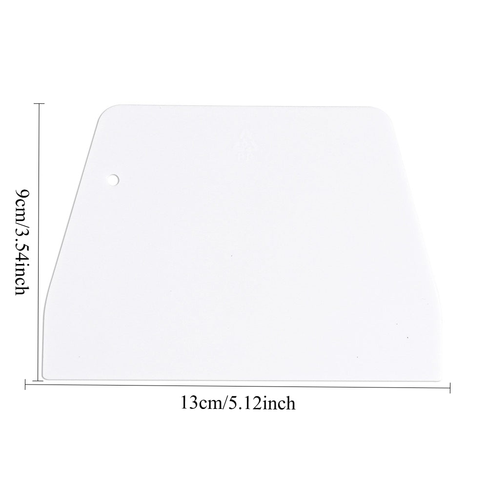 Multipurpose Dough Cutter Bowl Scraper Bread Dough Spatula Fondant Cake Scraper DIY Pastry Tool Kit 5