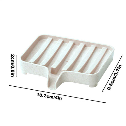Soap Drain Rack For Bathroom Multipurpose Soap Dish Shower Soap Storage Tray 8
