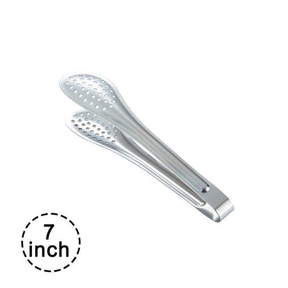 Multifunctional Barbecue Metal Tongs Clamp Antislip Food Clips 8