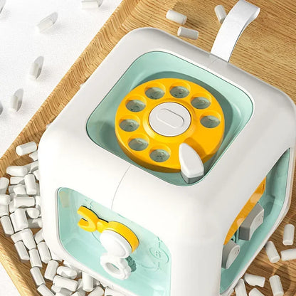 Sensory Busy Board Montessori Educational Toys Baby Practice Skills Drawer Cube Fidget Educational  1