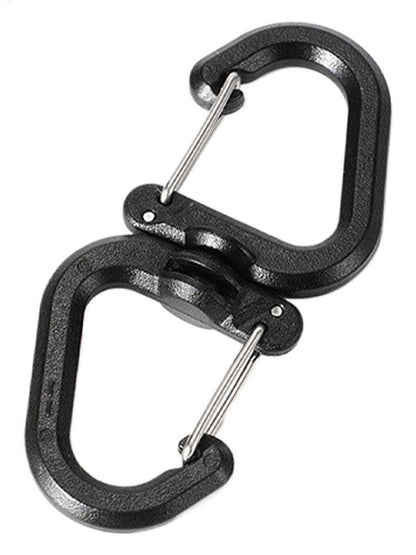 Camping Double Hook Backpacks Carabiner, Swivels, Portable S Chain Hook Buckles Accessory