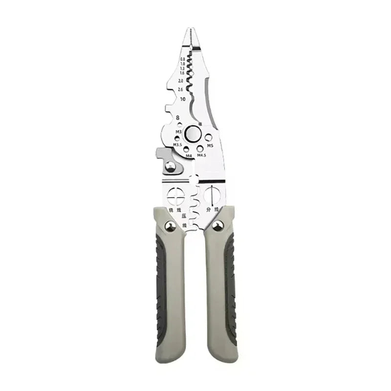 High-Quality Multi Functional Pliers For Electricians, Wire Splitting, Stripping, and Crimping