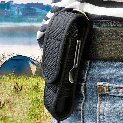 Nylon Flashlight Cover Case For Hunting LED Torch Pouch Outdoor Hiking Protection 1