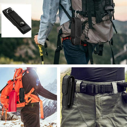 Nylon Flashlight Cover Case For Hunting LED Torch Pouch Outdoor Hiking Protection 4
