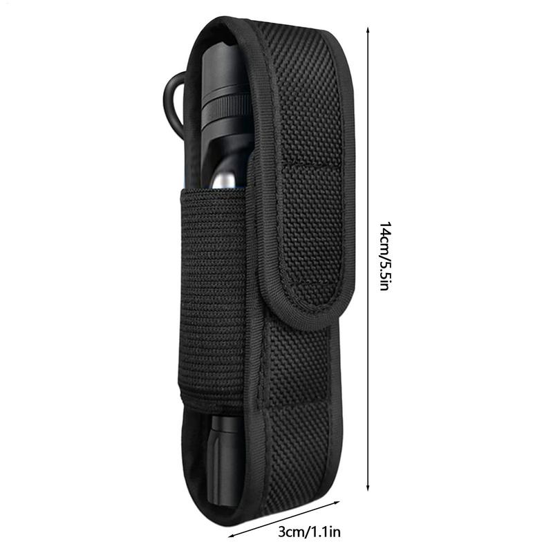 Nylon Flashlight Cover Case For Hunting LED Torch Pouch Outdoor Hiking Protection 5