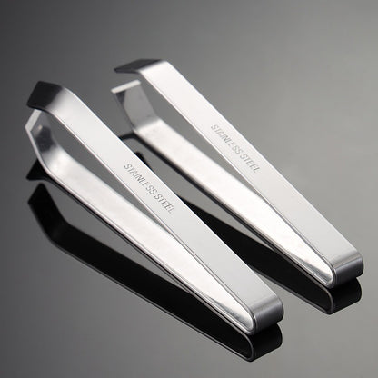 Fish Bone Tweezers Stainless Steel Seafood Tools Flat And Slant Tweezers Remover Pliers For Kitchen 4